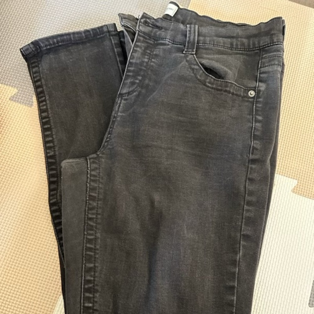 Faded black jeans. Size 13.